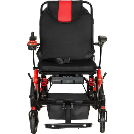 Double Brake Folding Electric Wheelchair for Travel